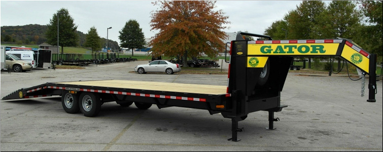 Gooseneck flat bed trailer for sale14k  Mercer County, Kentucky